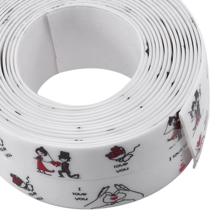 

3 Pcs Caulk Strip Self Adhesive Waterproof Caulking Sealing Tape Caulking Sealing Kitchen Sink Toilet Bathroom Shower
