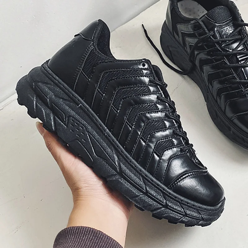 

New men's sports shoes sneakers outdoor leisure comfortable fashion breathable running white jogging students