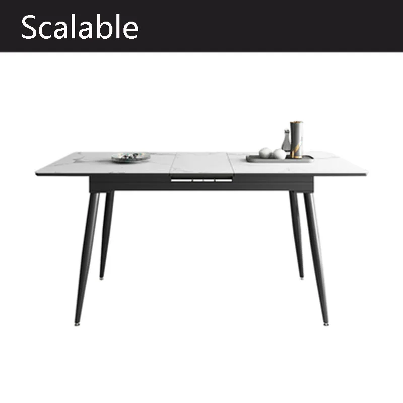 The dining table can extend 1.1 / 1.2 1.3 1.5m and the pull-out type is a general economical for large small hous | Мебель