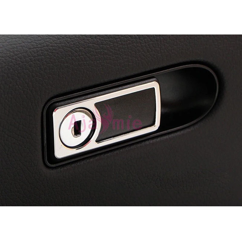 For Mercedes Benz Interior Moulding C Class GLC C200 Glove Box Handle Cover Trim Car Styling Accessories | Автомобили и мотоциклы