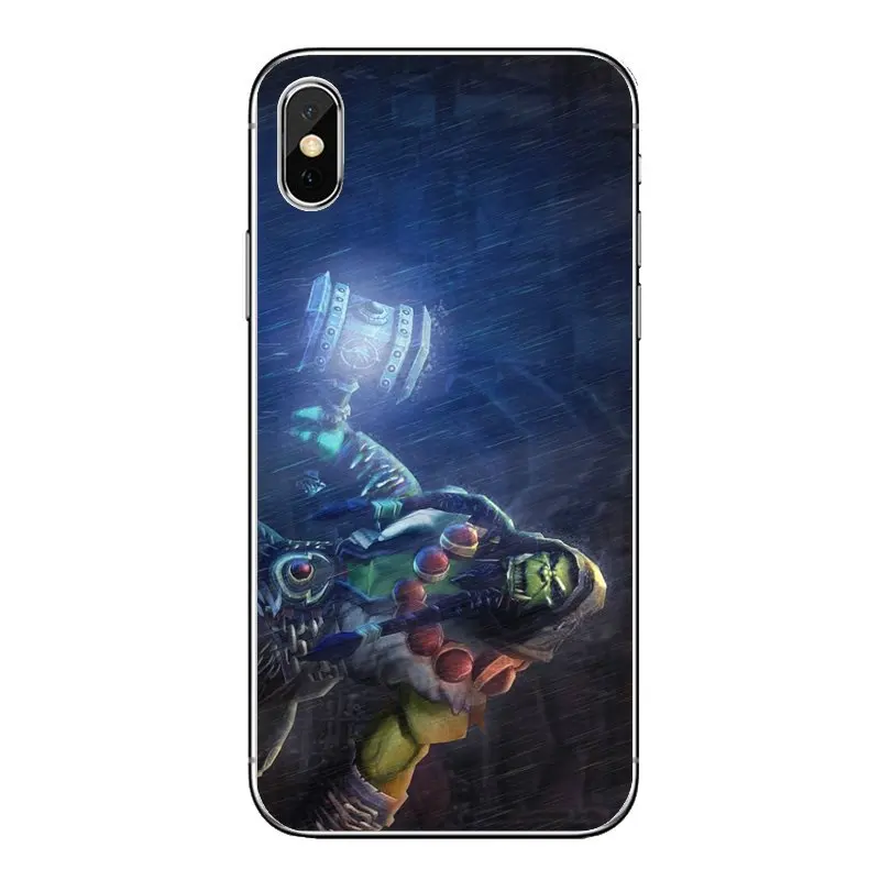 Прозрачный чехол для iPod Touch iPhone 4 4S 5 5S 5C SE 6 6S 7 8 X XR XS Plus MAX thrall wow World of Warcraft Art Poster из
