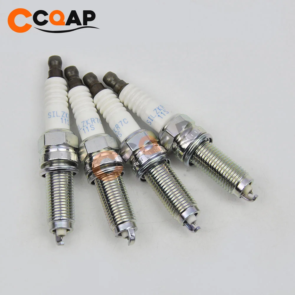 Y 10 шт./лот иридиевая Свеча зажигания 12290 R1A H01 SILZKR7C11S 92932 для Honda Accord CR V 2 0