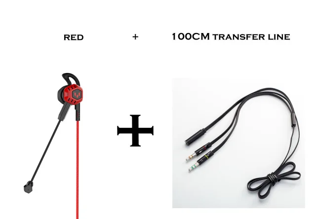 Z100X-RD-Transfer Langsdom Z100X Игровые наушники с микрофоном Стерео PUGB гарнитура геймер auriculares fone de ouvido для телефона Xbox Gamer PS4 - Color: Z100X-RD-Transfer