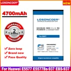 LOSONCOER 3,8 V 4700mAh HB824666RBC сменный мобильный телефон аккумулятор для Huawei E5577 аккумулятор E5577Bs-937 EBS-937