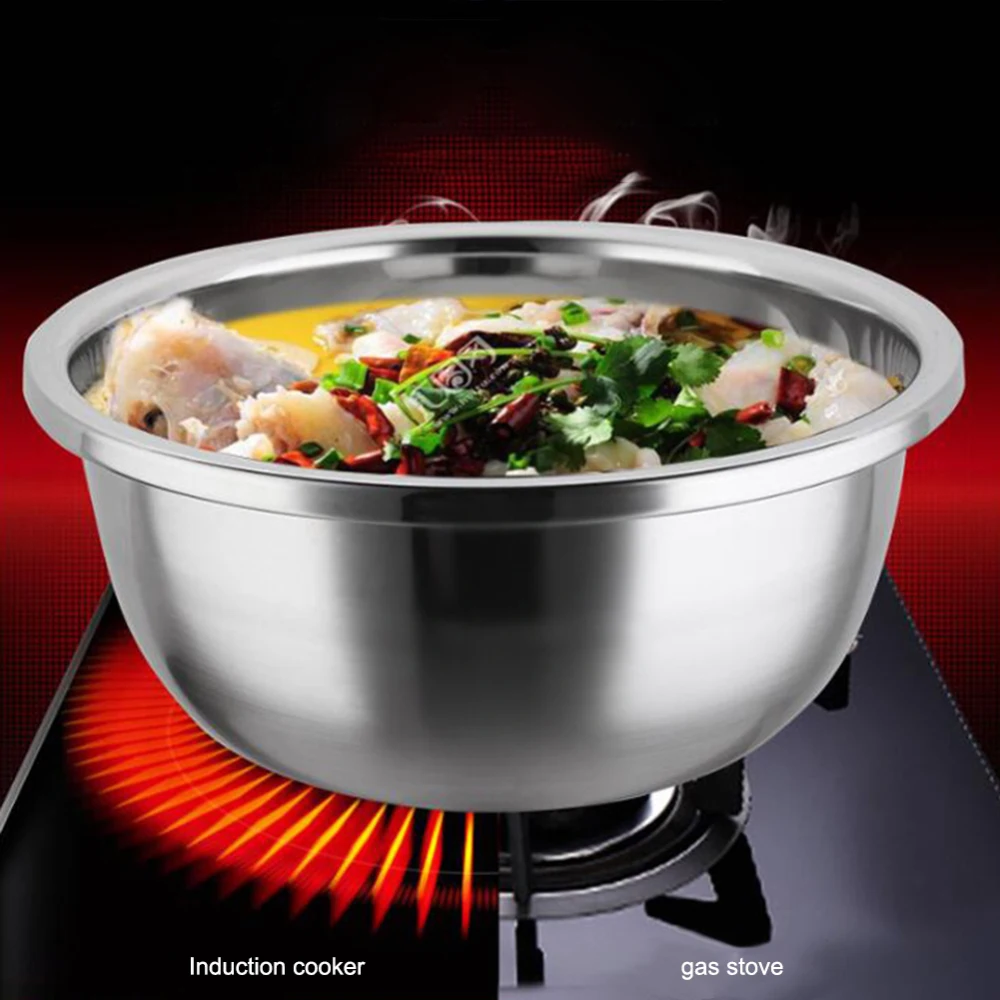 

3Pcs Durable Stainless Steel Shredder Strainer Sieve Basin Washing Bowl Combo Vegetable Cutter Home Kitchen Dining Tools