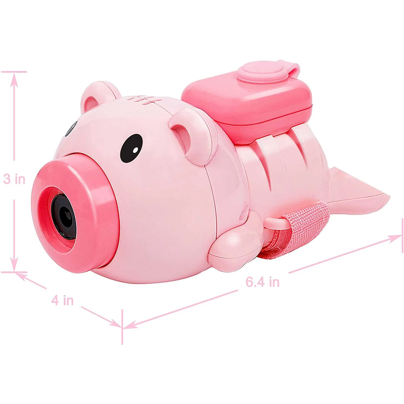 

Little Pig Kawaii Bubble Machine Hand With Blowing Bubble Pink Children's Electric Toy Summer Beach Toys 30ml Zabawki Dla Dzieci
