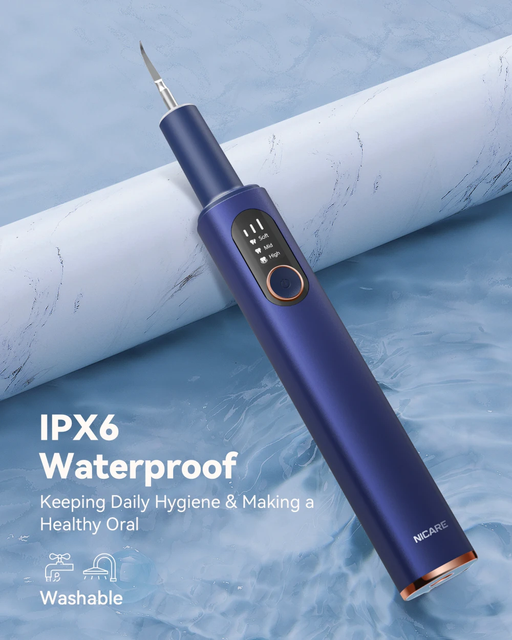 Электрический ороситель для полости рта ультразвуковой зубной налет зубная