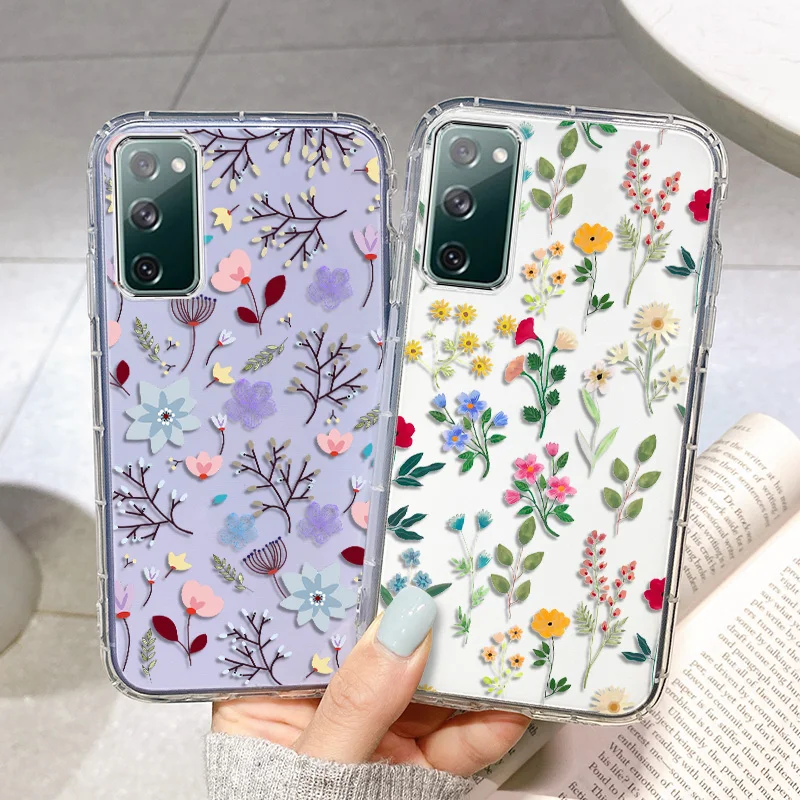 

Soft Case For Samsung S21 Ultra Case Samsung S20 FE S10 S20 Plus S21 FE Note 20 Ultra Funda M31 M30S M11 M51 Silicone Back Cover