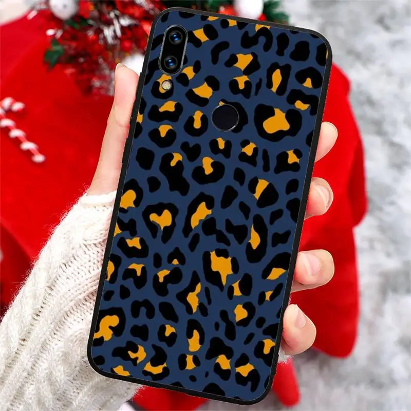 

Leopard pattern luxurious sexy Phone Case For Xiaomi Redmi note 7 8 9 t k30 max3 9 s 10 pro lite