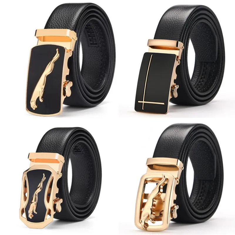 new hot selling men belt fashion pu alloy automatic buckle belt business affairs casual decoration belt mens belts luxury brand free global shipping