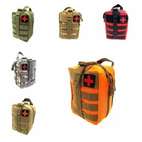 outdoor 19 piece first aid kit tactical medical bag life saving sports waist bag travel medical supplies