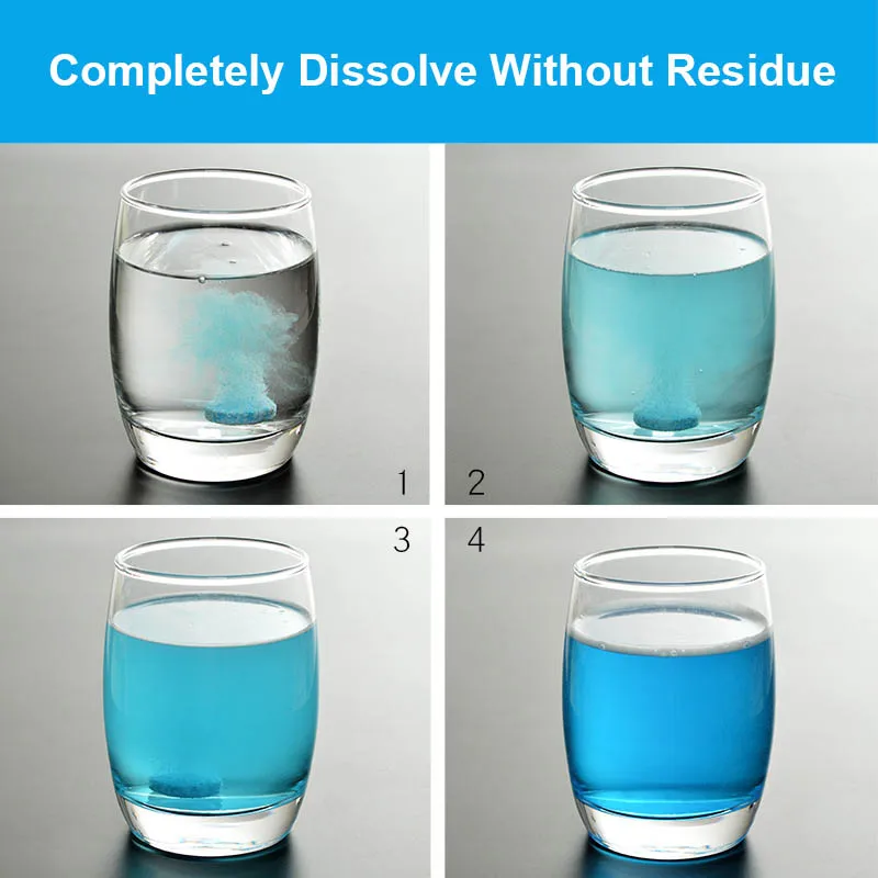 Шипучая таблетка для мытья лобового стекла очиститель высокого давления