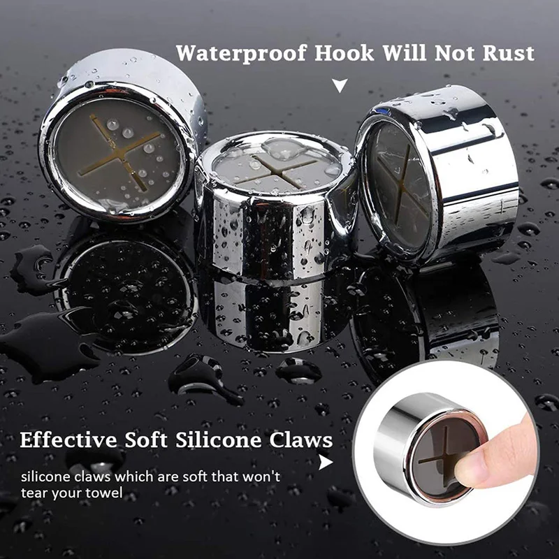 12 упаковок вешалка для полотенец самоклеющиеся настенные крючки Круглый