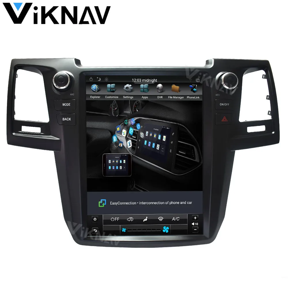 

Автомобильное радио, стерео, GPS-навигация для Toyota Fortuner 2007-2015, android, mp3-плеер, автомобильное радио, мультимедийный плеер