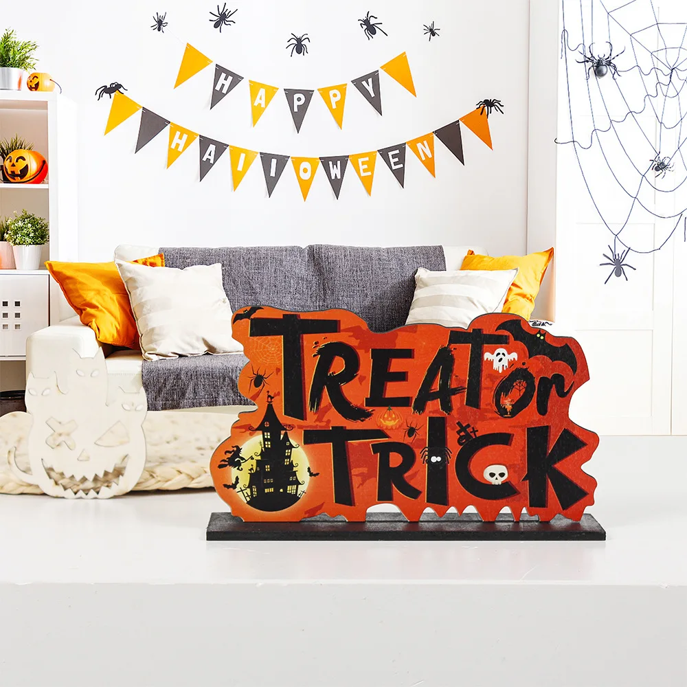 BIEMLERFN Хэллоуин тыква призрак каркас искусство или украшение на для детей дома