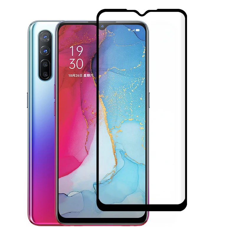 9D полное покрытие для OPPO Reno3 2 Pro 5G 10X Zoom закаленное стекло Защита экрана 9H премиум