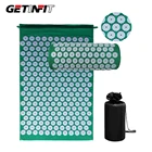 Массажная подушка Getinfit, массажный коврик для йоги, коврик для акупрессуры, коврик для снятия стресса, боли в спине, коврик для акупрессуры, массажный коврик