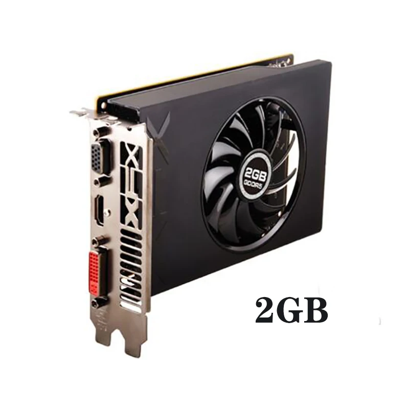 Б/у SAPPHIRE Radeon R7 240 2 Гб видеокарты GPU для AMD GDDR3 128bit экран настольный компьютер |