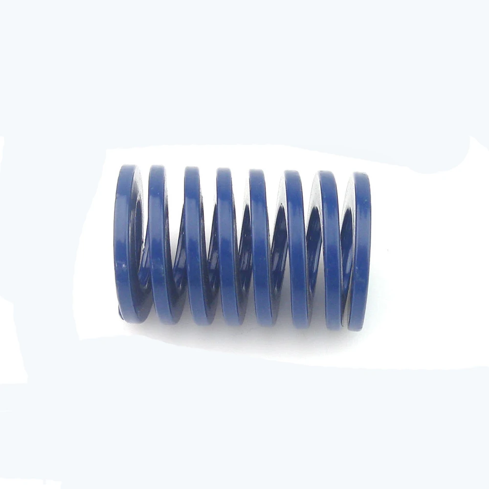 1pcs Spring Steel Light Load Compression Mould Die Out Diameter 20mm Inner 10mm Length 20-/100/200/300mm Blue | Обустройство дома