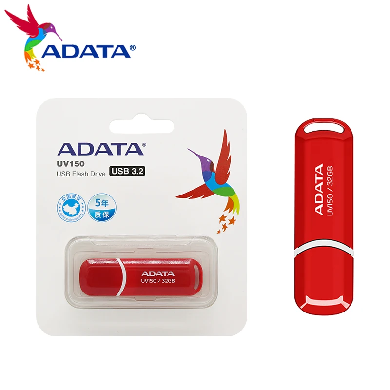 Флеш-накопитель USB 3 2 64 ГБ 32 UV150 16 красный флеш-накопитель для компьютера U-диск 100%