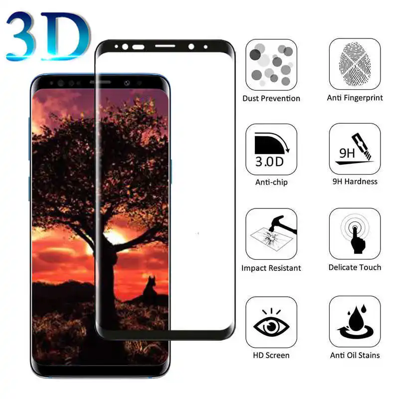 Защитное стекло для samsung s10 plus s10e lite s9 s8 note 9 8 закаленное Защита экрана на galxy s 10