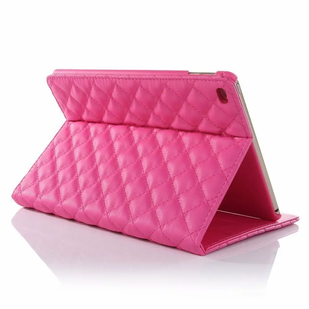 9 7 ''Корона Coque для iPad Air2 Air 2 Чехол роскошные Smart Auto сна искусственная кожа Стенд