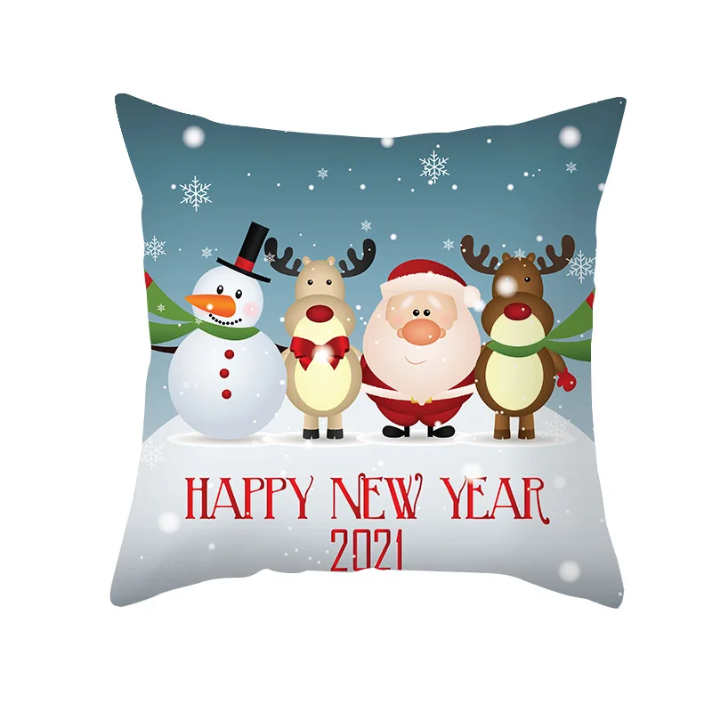 Christmas Cushion Cover Decorative Pillow Case Home Decor Sofa Bed for Pillowcase 45X45cm|Наволочки| |