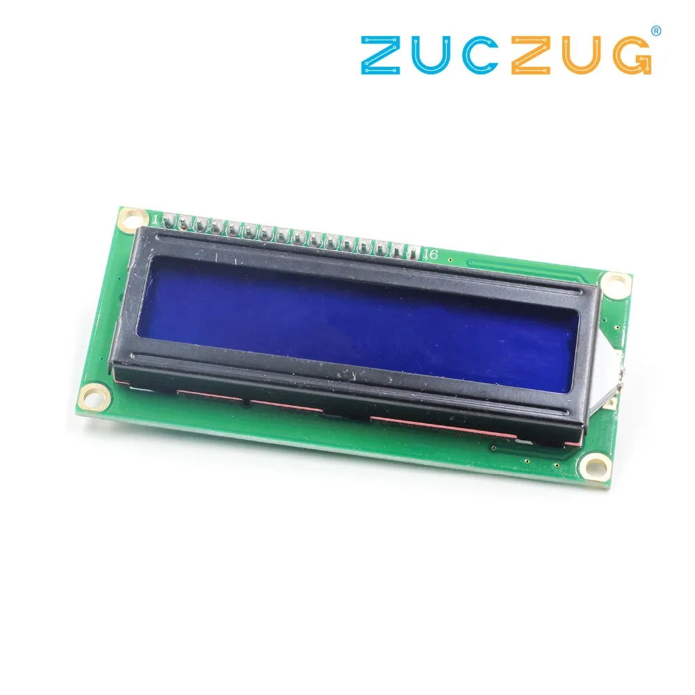 1 шт. модуль LCD1602 1602 зеленый экран 16x2 символа ЖК дисплей модуль. 5 В и белый код для
