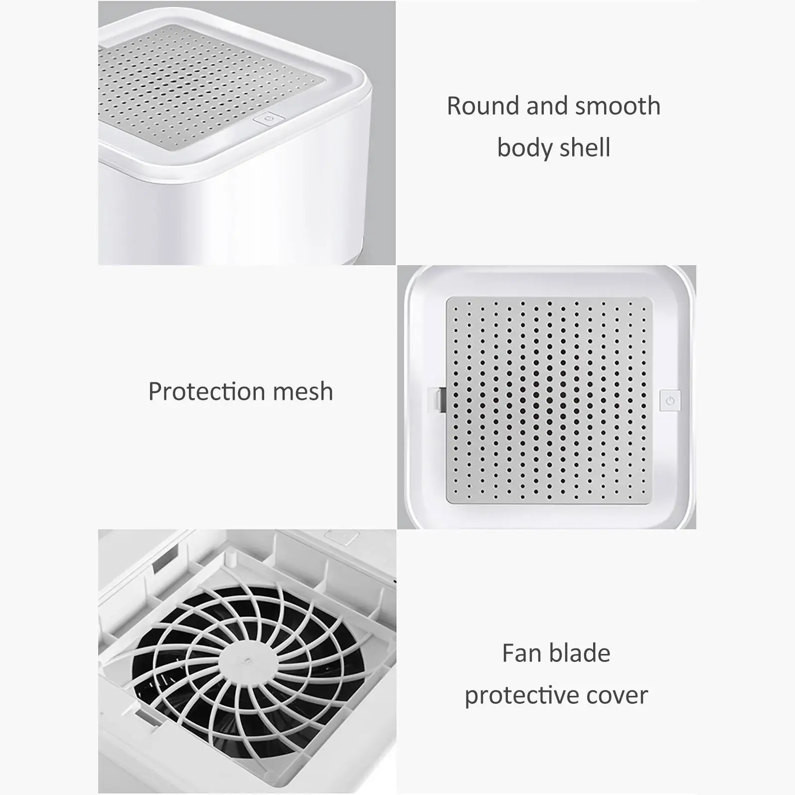 

Air Purifier UV Lamp Steriliser Home HEPA Filter Formaldehyde PM2.5 odor Remover Air Purifier Air Cleaner Desktop Air Purifier