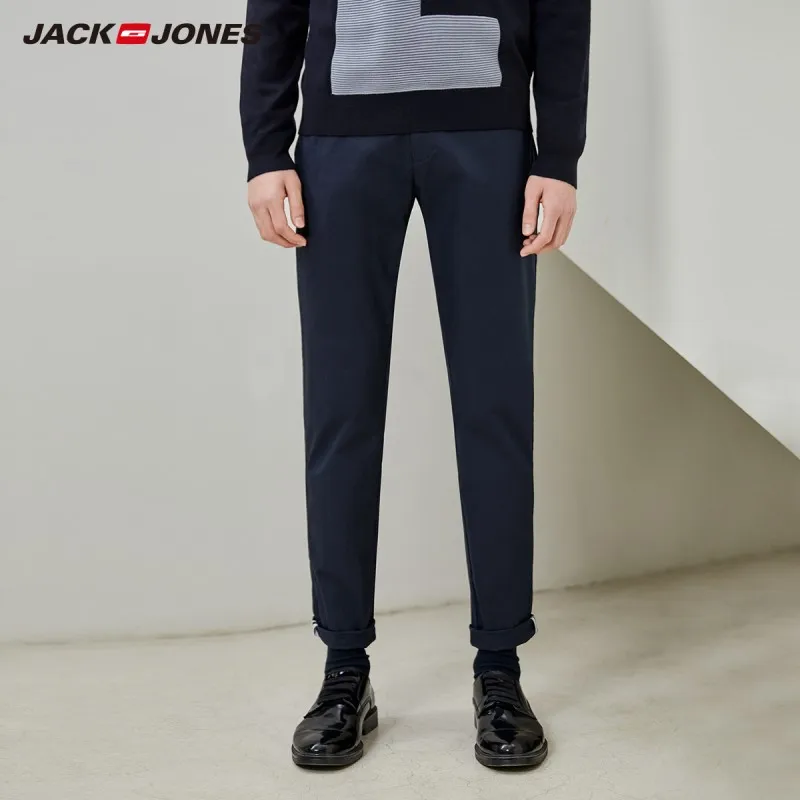 JackJones мужские облегающие Стрейчевые Лайкровые брюки мужская одежда 219314533 |