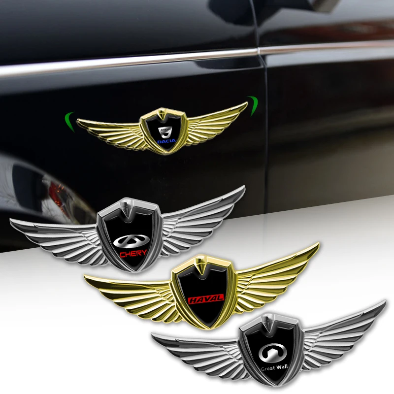 

1pcs New Car Styling Car Badge Metal Wings Body Decoration Sticker For Suzuki Grand Vitara SX4 Jimny Vitara Liana Jimny 20 Lsts
