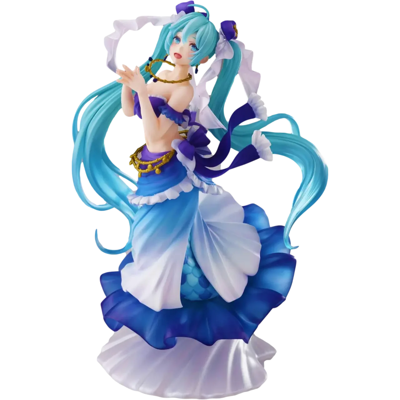 

2021 Original Taito Prize Anime Action Figure Miku Mermaid Ver. Figure PVC Prize Model Doll Toys Colletible Figurals