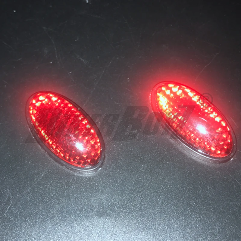 1 шт. пластиковый отражатель Светоотражающая наклейка защитный знак красный