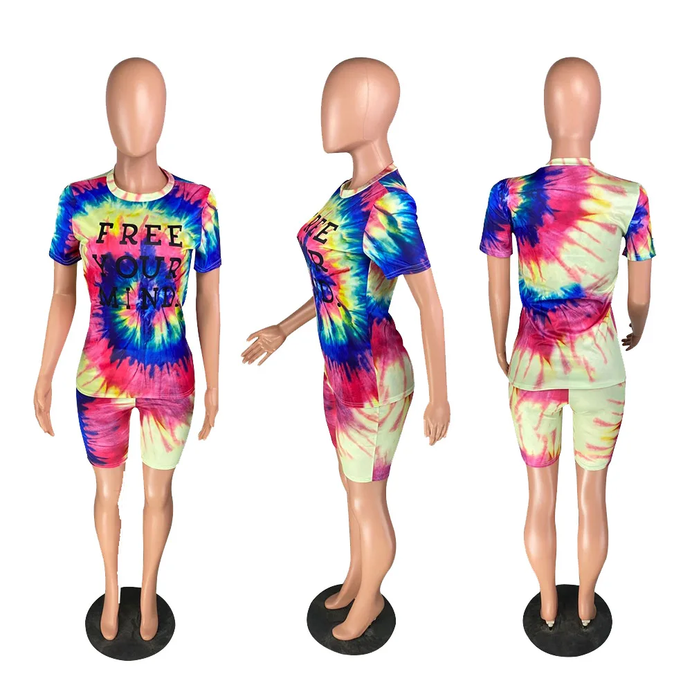 Новинка 2020 женский спортивный костюм с принтом в виде букв Повседневная