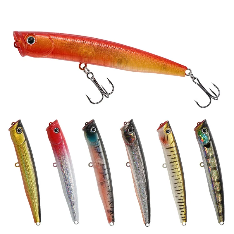 

Ufishing Topwater плавающая рыболовная приманка-Поппер 7 г/9 см Жесткая приманка для окуня 1 шт./лот воблер