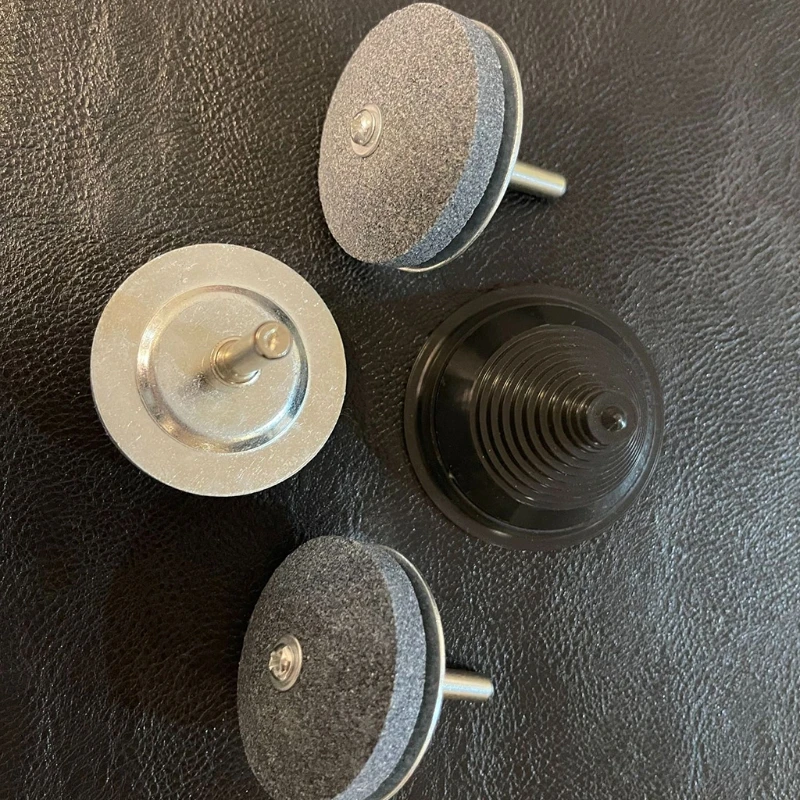 

Gray Wear-resistant Lawn Mower Blade Balancers Mower Blade Sharpener Grinder Wheel Not Easily Oxidized Set Accessories