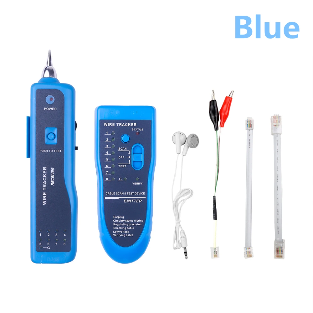 Kebidumei RJ11 RJ45 Cat5 Cat6 телефонный провод трекер Tracer Ethernet LAN Сетевой кабель тестер