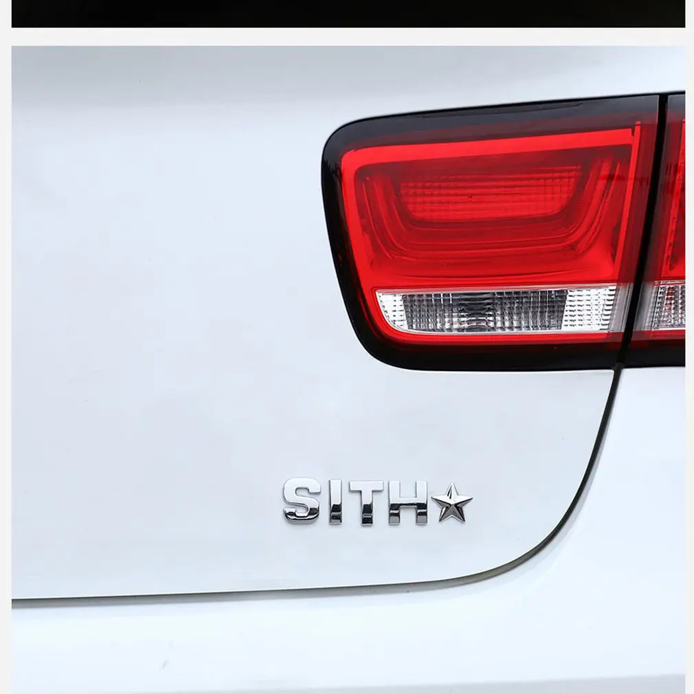 

Car 3D letter English letters Car logo DIY alphanumeric metal body stickers word mark tail silver For BMW For For Ford