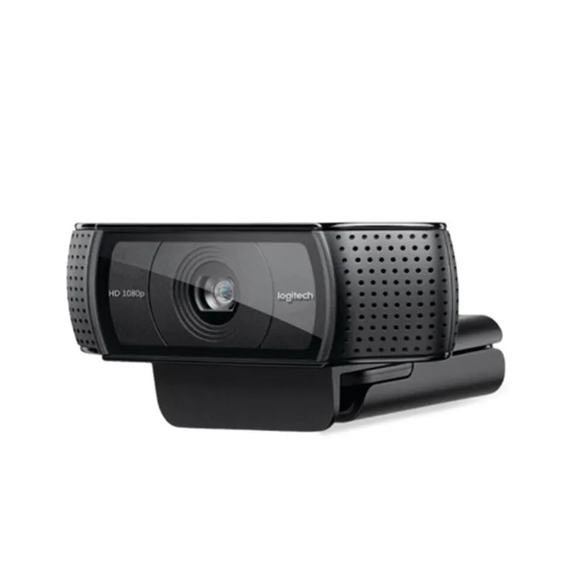 Logitech C920pro HD Network Built-in Mic Video BackgroundConference Wide Angle 1080P Full 720P Camera Laptop Call | Компьютеры и офис