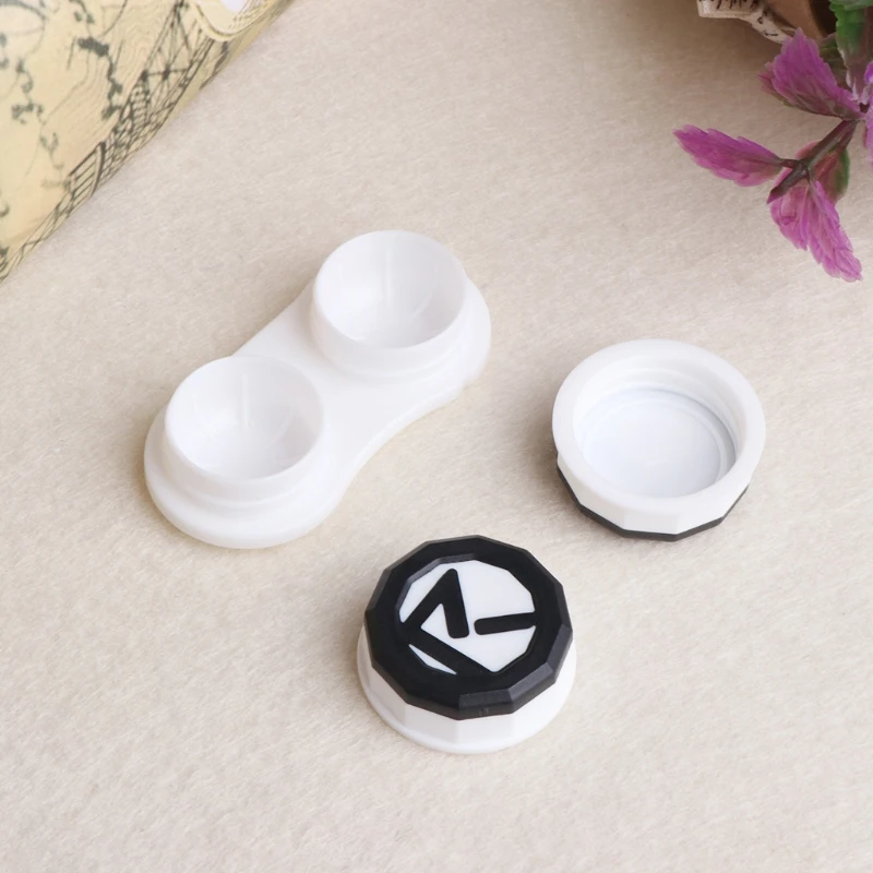 Красивый флакон для духов Форма кейс контактных линз контейнер Солнечный 2XPC |