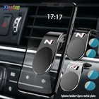 Автомобильный держатель для телефона, наклейка для Hyundai N NLINE tucson kona sonata Genesis Solaris veloster i10 i30 i20 i40 iX35 elantra, 1 упаковка