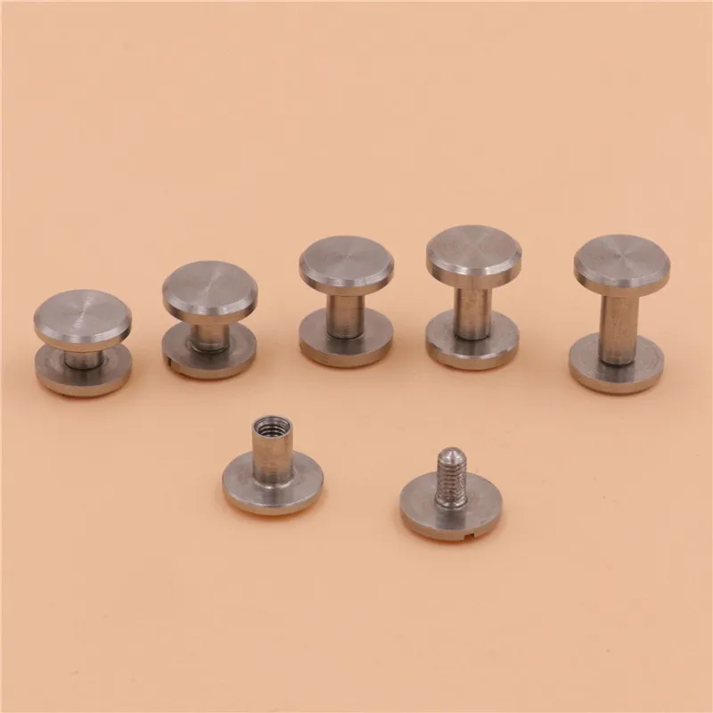 Диаметр 8 мм с плоским носком Стиль ремень винт кошелек застежкой сумка Чикаго