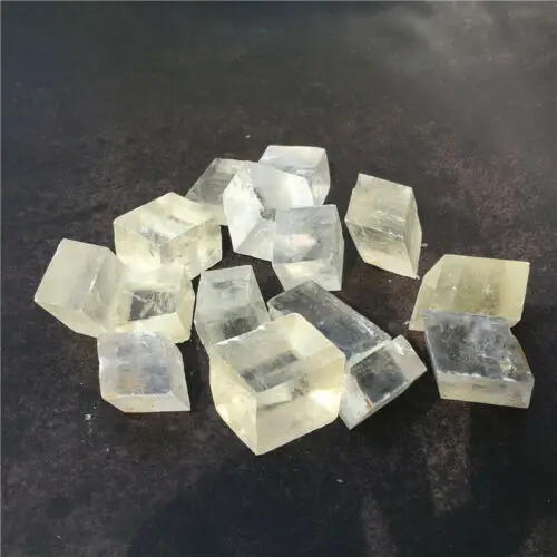 1 шт исландский шпат оптический кальцит кварцевый кристалл минеральный образец