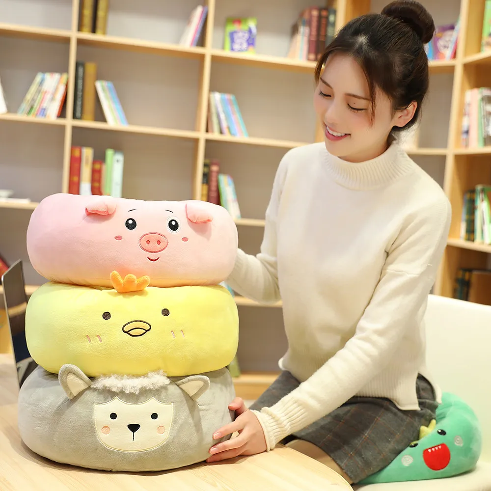 Мультяшная подушка для автомобильного сиденья спальни гостиной простой кровати