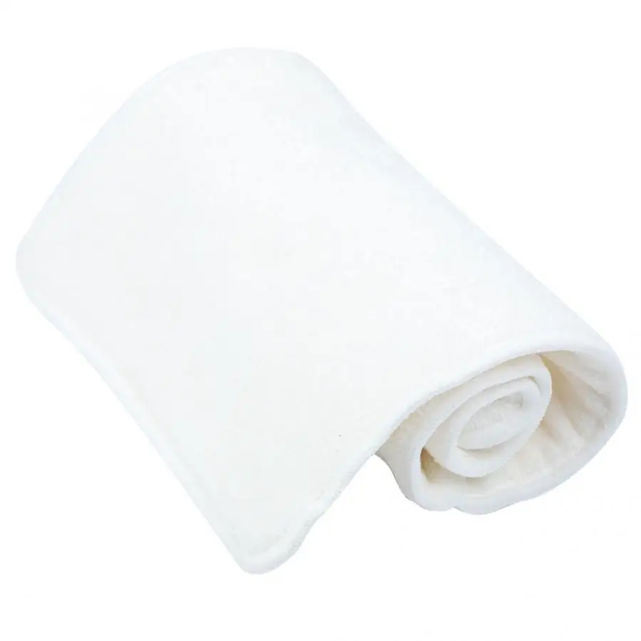Adjustable 4 Layers Adult Elder Washable Absorbant Breathable Cloth Nappy Liner Diaper Insert Pad for Elderly Disabled