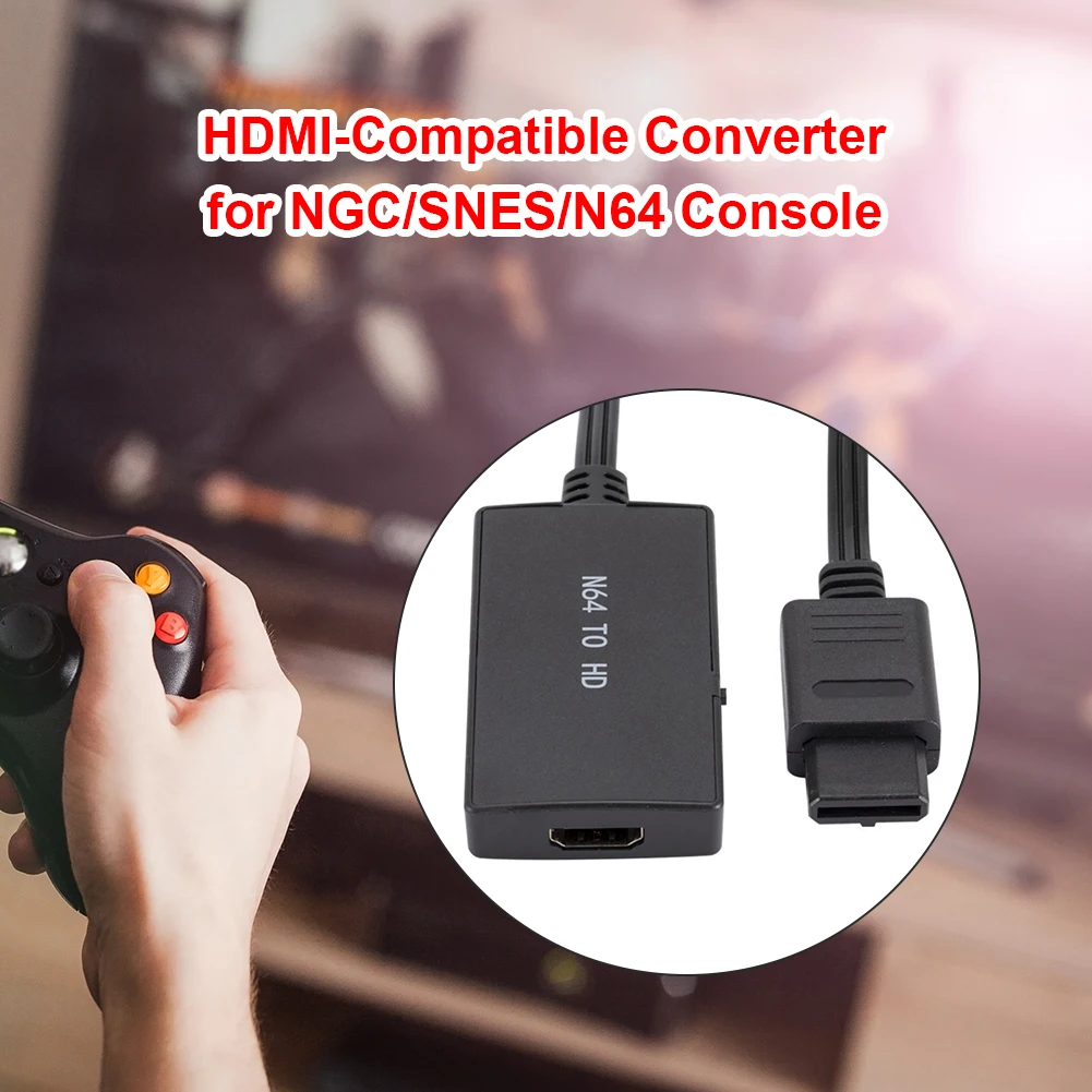 HDMI-совместимый преобразователь HD ТВ Видео кабель сплиттер для N64 GameCube NGC супер