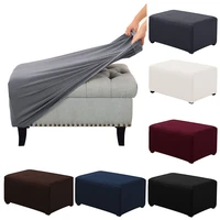 foot stool sets sofa pedal cove slipcover stretch polyester footrest cover footstool elastic protector soft couch slipcovers