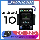 Автомобильный мультимедийный плеер, универсальная магнитола на Android 10, с большим экраном 10,1 дюймов, 2 + 32 ГБ, GPS-навигатор, Авторадио, стерео