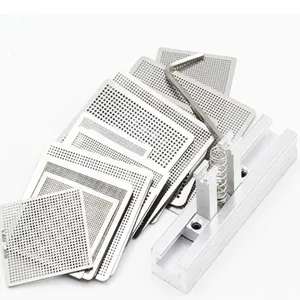 Универсальный прямой держатель трафарета BGA нагревательный трафарет для реболлинга с подогревом для SMT SMD реболлинг чипов