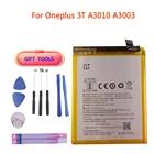 Оригинальная запасная батарея 3400 мАч для Oneplus 3T A3010 A3003 BLP633 Oneplus 3 A3001 BLP613 рознипосылка батарея для сотового телефона